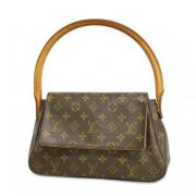 Louis Vuitton Vintage Pre-owned Tyg louis-vuitton-vskor Brown, Dam