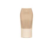 Rinascimento Blank Mesh Pennkjol - Vår-Sommar 2024 Beige, Dam