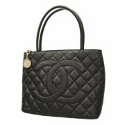 Chanel Vintage Pre-owned Laeder chanel-vskor Black, Dam