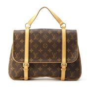 Louis Vuitton Vintage Pre-owned Tyg louis-vuitton-vskor Brown, Dam