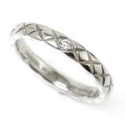 Chanel Vintage Pre-owned Metall ringar Gray, Dam