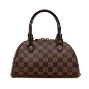 Louis Vuitton Vintage Pre-owned Canvas handvskor Brown, Dam