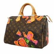 Louis Vuitton Vintage Pre-owned Tyg louis-vuitton-vskor Brown, Dam