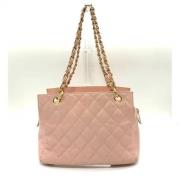 Chanel Vintage Pre-owned Laeder chanel-vskor Pink, Dam