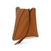 Alexander McQueen Stilren Borse Clutch Väska Brown, Dam