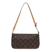 Louis Vuitton Vintage Pre-owned Canvas louis-vuitton-vskor Brown, Dam