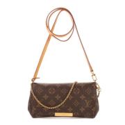 Louis Vuitton Vintage Pre-owned Canvas louis-vuitton-vskor Brown, Dam