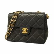 Chanel Vintage Pre-owned Laeder chanel-vskor Black, Dam