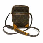 Louis Vuitton Vintage Pre-owned Canvas crossbodyvskor Brown, Dam