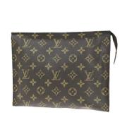 Louis Vuitton Vintage Pre-owned Canvas kuvertvskor Brown, Dam