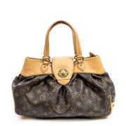 Louis Vuitton Vintage Pre-owned Canvas handvskor Brown, Dam