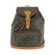 Louis Vuitton Vintage Pre-owned Canvas ryggsckar Brown, Dam