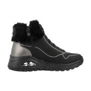 Skechers Robusta Vinterkängor Black, Dam