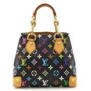 Louis Vuitton Vintage Pre-owned Canvas handvskor Black, Dam