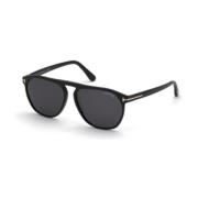 Tom Ford Stiliga solglasögon för modeentusiaster Black, Unisex