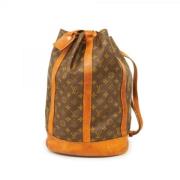 Louis Vuitton Vintage Pre-owned Tyg louis-vuitton-vskor Brown, Dam