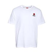 Kenzo Casual Bomull T-shirt för Män White, Dam