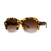 Thierry Lasry Stiliga solglasögon för modeentusiaster Brown, Unisex