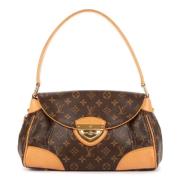 Louis Vuitton Vintage Pre-owned Canvas handvskor Brown, Dam