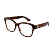 Gucci Stiliga Svarta Solglasögon Brown, Unisex