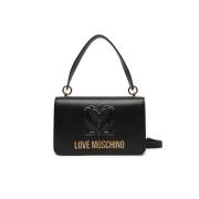 Love Moschino Stilren Axelväska - Stor Black, Dam