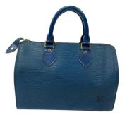 Louis Vuitton Vintage Pre-owned Laeder louis-vuitton-vskor Blue, Dam