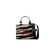 Marc Jacobs Zebra Small Tote Väska med Handtag Multicolor, Dam