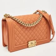 Chanel Vintage Pre-owned Laeder chanel-vskor Orange, Dam