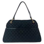 Gucci Vintage Pre-owned Tyg totevskor Black, Dam