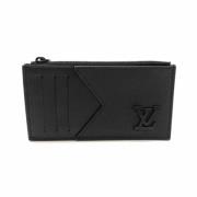 Louis Vuitton Vintage Pre-owned Laeder plnbcker Black, Dam