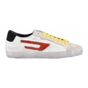 Diesel Läder Sneakers med Gummisula White, Herr