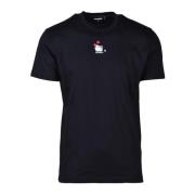 Dsquared2 Bomull T-shirt Black, Herr