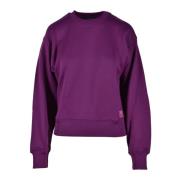 Diesel Stiligt Stickad Topp Purple, Dam