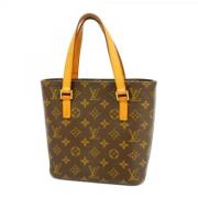 Louis Vuitton Vintage Pre-owned Tyg louis-vuitton-vskor Brown, Dam