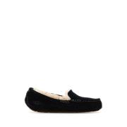 UGG Svarta mocka snygga loafers Black, Dam