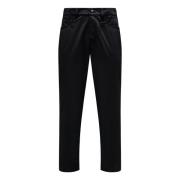 Moncler Chino Byxor Black, Herr