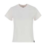 Courrèges Klassisk Vit Bomull T-shirt White, Dam