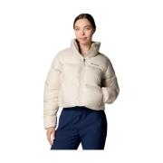 Columbia Kräm Vinterjacka Vattenavvisande Beige, Dam