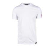 Dsquared2 Bomull Elastan Underkläder T-shirt White, Herr