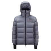 Moncler Grå Teknisk Nylon Pufferjacka Gray, Herr