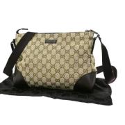 Gucci Vintage Pre-owned Canvas gucci-vskor Brown, Dam