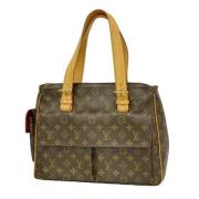 Louis Vuitton Vintage Pre-owned Canvas louis-vuitton-vskor Brown, Dam