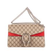 Gucci Vintage Pre-owned Canvas gucci-vskor Beige, Dam