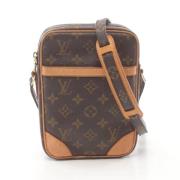 Louis Vuitton Vintage Pre-owned Canvas crossbodyvskor Brown, Dam