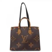 Louis Vuitton Vintage Pre-owned Tyg louis-vuitton-vskor Brown, Dam