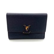 Louis Vuitton Vintage Pre-owned Laeder plnbcker Blue, Dam