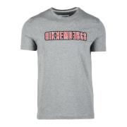 Bikkembergs Bomull Elastan T-shirt Gray, Herr