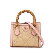 Gucci Vintage Pre-owned Tyg gucci-vskor Beige, Dam