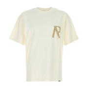 Represent Ivory Bomull T-shirt Beige, Herr