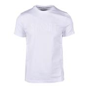 Bikkembergs Bomull T-shirt White, Herr